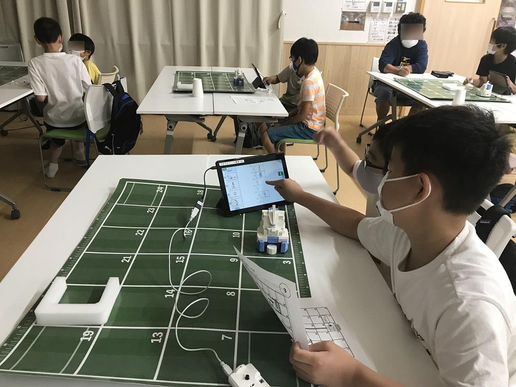 夏休みプログラミング講座「折戸交流館」