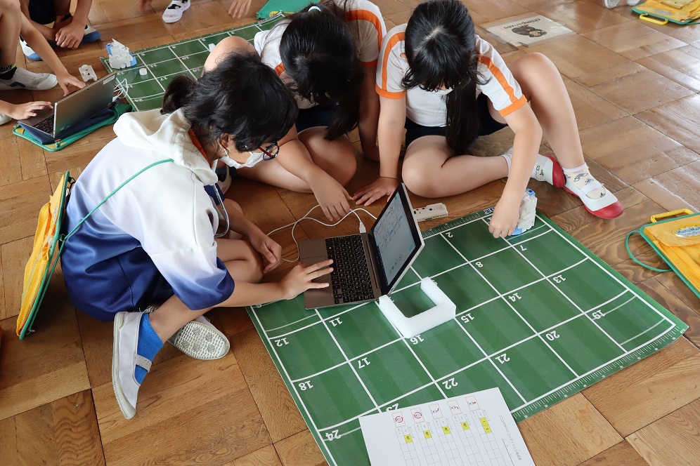 初めてのロボットプログラミング「富士南小」