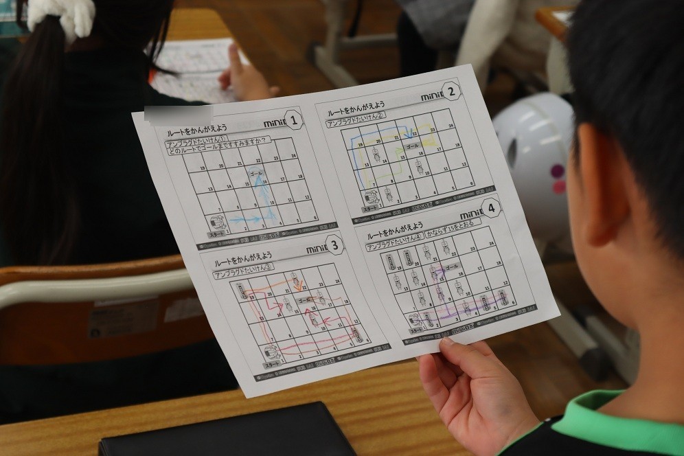 Chromebook™でプログラミング「静岡市立清水庵原小」